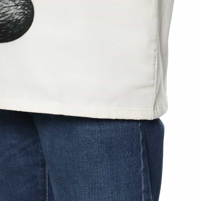 TRIPPY ART プリントTシャツ WHITE