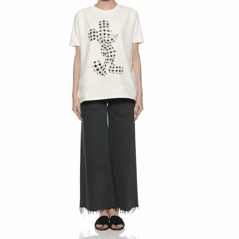 TRIPPY ART プリントTシャツ WHITE