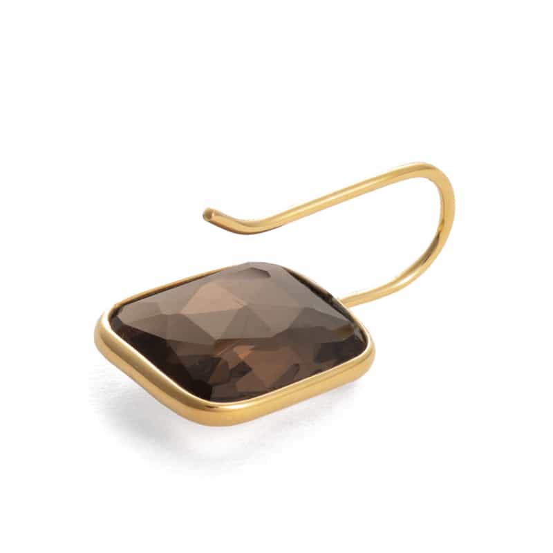 LA SOEUR LA SOEUR＜ラ スール＞バーニーズ　ニューヨーク限定ピアス （スモーキークォーツ） NONE(0000)