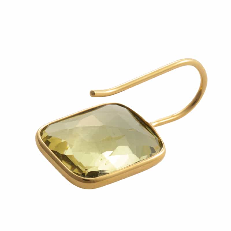 LA SOEUR LA SOEUR＜ラ スール＞バーニーズ　ニューヨーク限定ピアス （レモンクォーツ） NONE(0000)