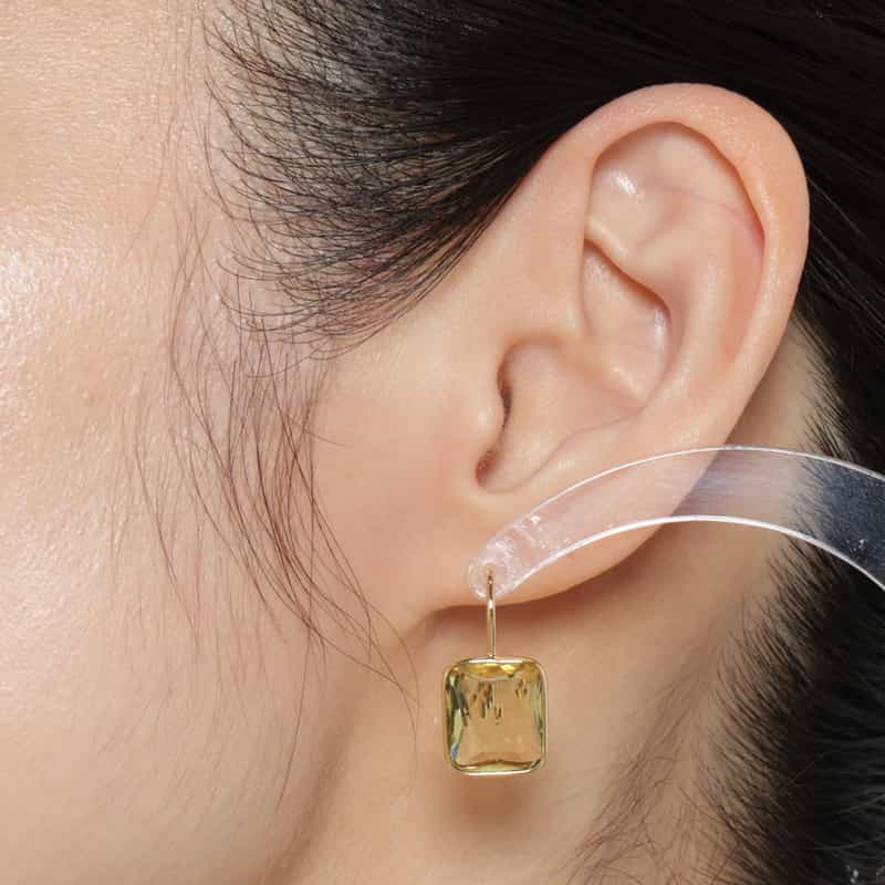 LA SOEUR LA SOEUR＜ラ スール＞バーニーズ　ニューヨーク限定ピアス （レモンクォーツ） NONE(0000)