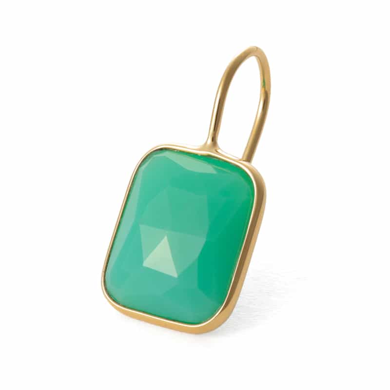 LA SOEUR LA SOEUR＜ラ スール＞バーニーズ　ニューヨーク限定ピアス （クリソプレーズカルセドニー） NONE(0000)