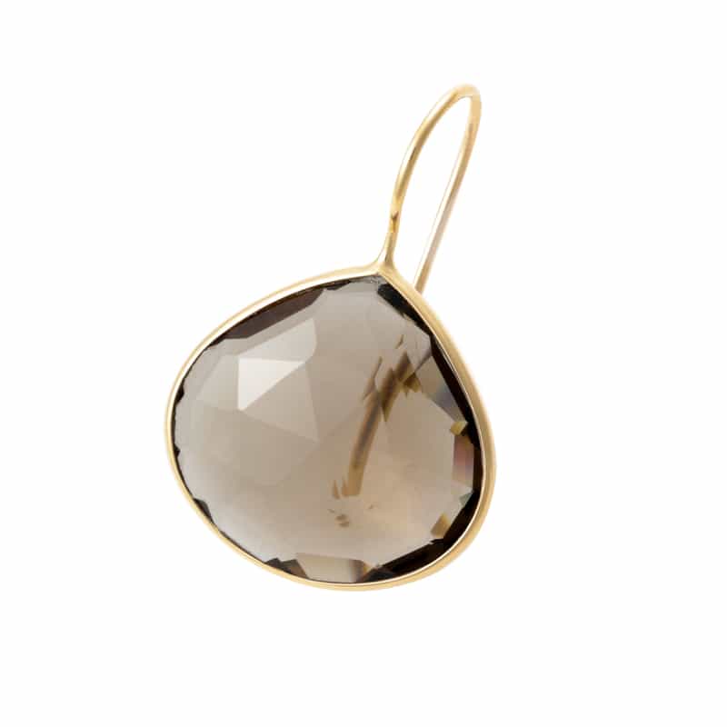 LA SOEUR LA SOEUR＜ラ スール＞バーニーズ　ニューヨーク限定ピアス （スモーキークォーツ） NONE(0000)