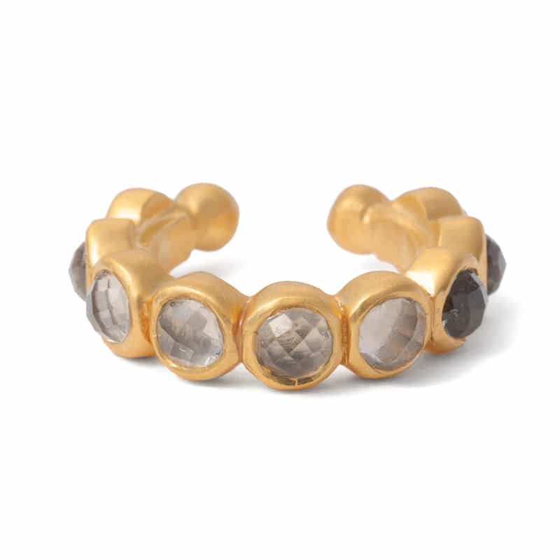 LA SOEUR LA SOEUR＜ラ スール＞バーニーズ　ニューヨーク限定イヤーカフ （スモーキークォーツ） NONE