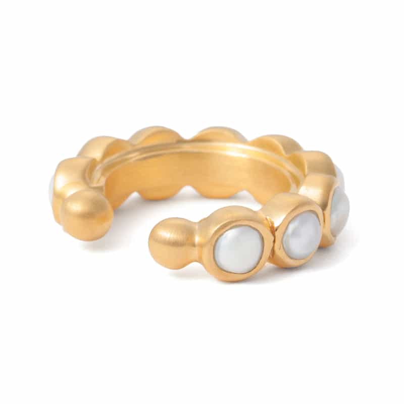 LA SOEUR LA SOEUR＜ラ スール＞バーニーズ　ニューヨーク限定イヤーカフ （パール） NONE