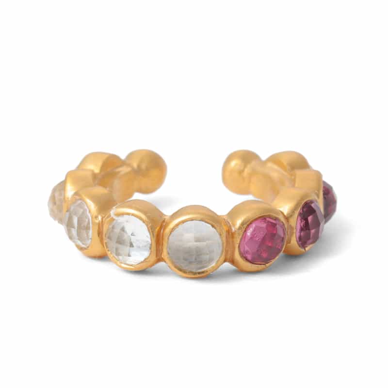 LA SOEUR LA SOEUR<ラ スール>バーニーズ ニューヨーク限定イヤーカフ(トパーズ×トルマリン) NONE