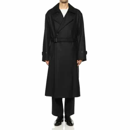 SSSTEIN＜シュタイン＞ ダブルブレストロングコート（2241698