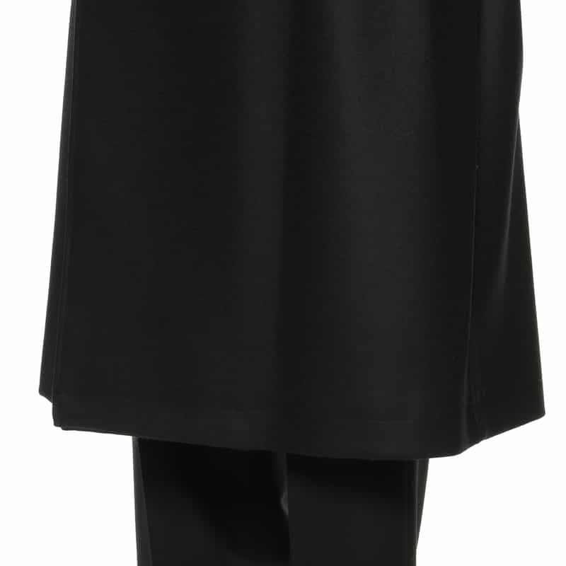 SSSTEIN SSSTEIN＜シュタイン＞ ダブルブレストロングコート BLACK