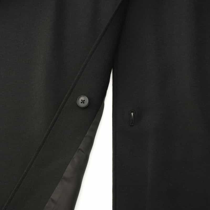 SSSTEIN SSSTEIN＜シュタイン＞ ダブルブレストロングコート BLACK