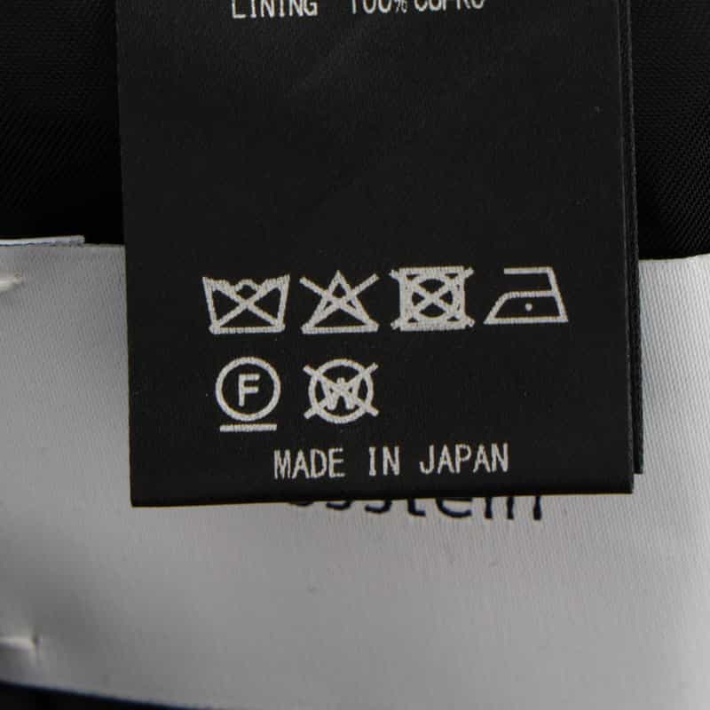 SSSTEIN SSSTEIN＜シュタイン＞ ダブルブレストロングコート BLACK