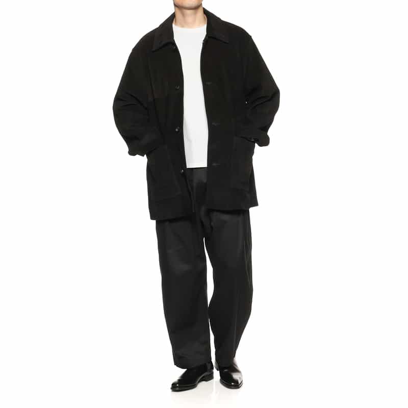 SSSTEIN SSSTEIN＜シュタイン＞ スエードカージャケット BLACK