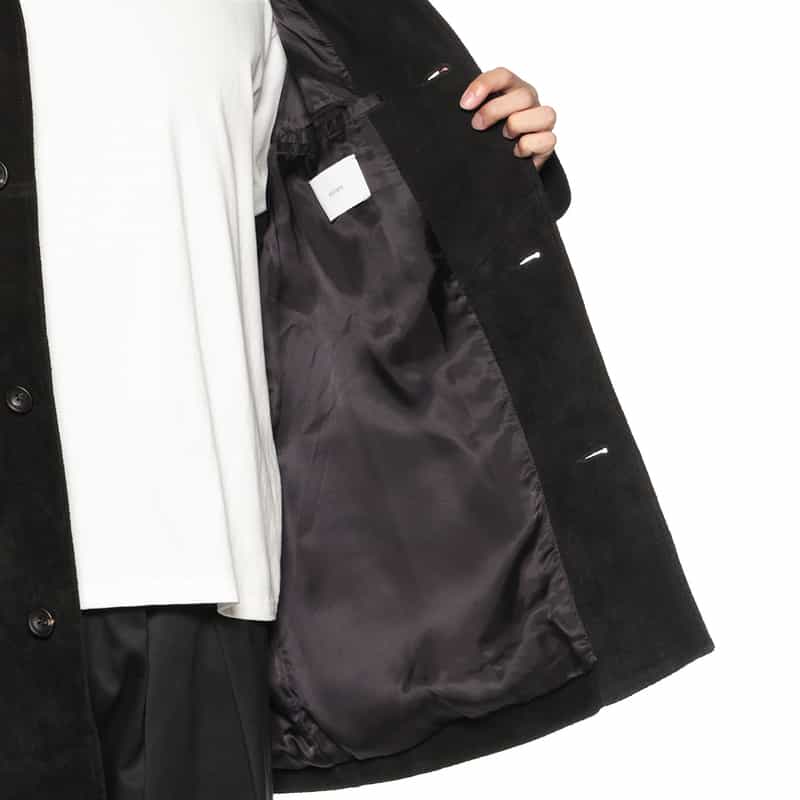 SSSTEIN SSSTEIN＜シュタイン＞ スエードカージャケット BLACK