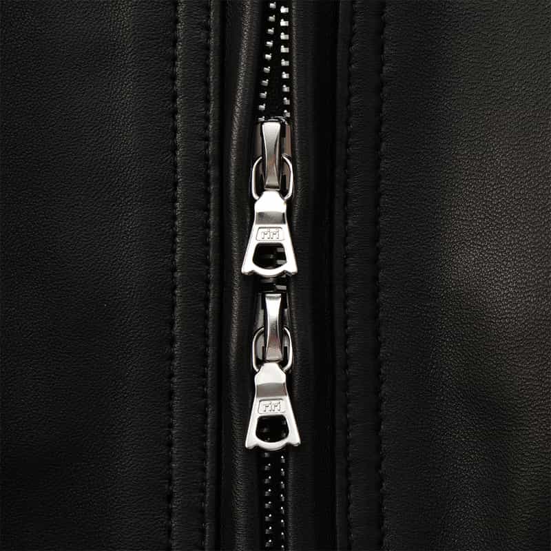 SSSTEIN SSSTEIN＜シュタイン＞ スタンドカラーレザージャケット BLACK