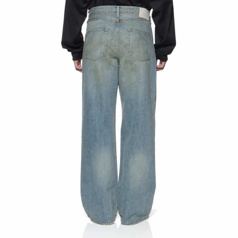 SSSTEIN SSSTEIN＜シュタイン＞ ワイドデニムパンツ LIGHT BLUE