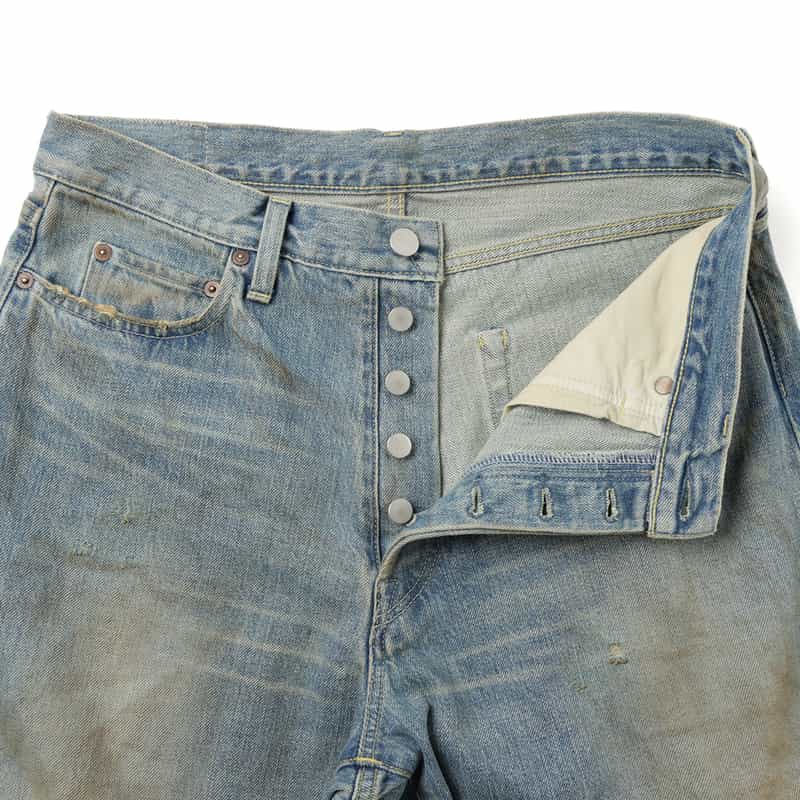 SSSTEIN SSSTEIN＜シュタイン＞ ワイドデニムパンツ LIGHT BLUE