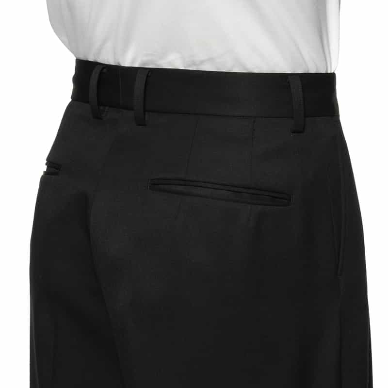 SSSTEIN SSSTEIN＜シュタイン＞ タック入りワイドパンツ BLACK