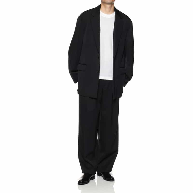 SSSTEIN SSSTEIN＜シュタイン＞ ワイドパンツ BLACK