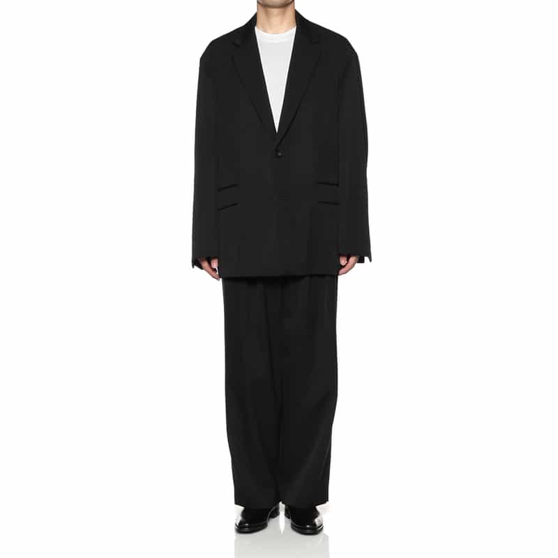 SSSTEIN SSSTEIN＜シュタイン＞ ワイドパンツ BLACK