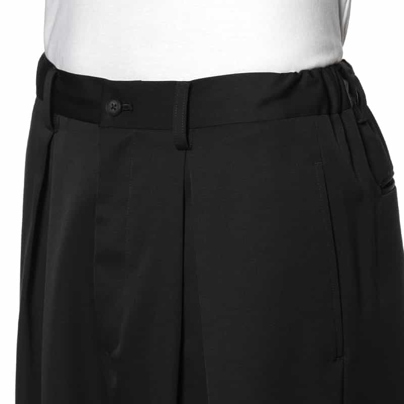 SSSTEIN SSSTEIN＜シュタイン＞ ワイドパンツ BLACK