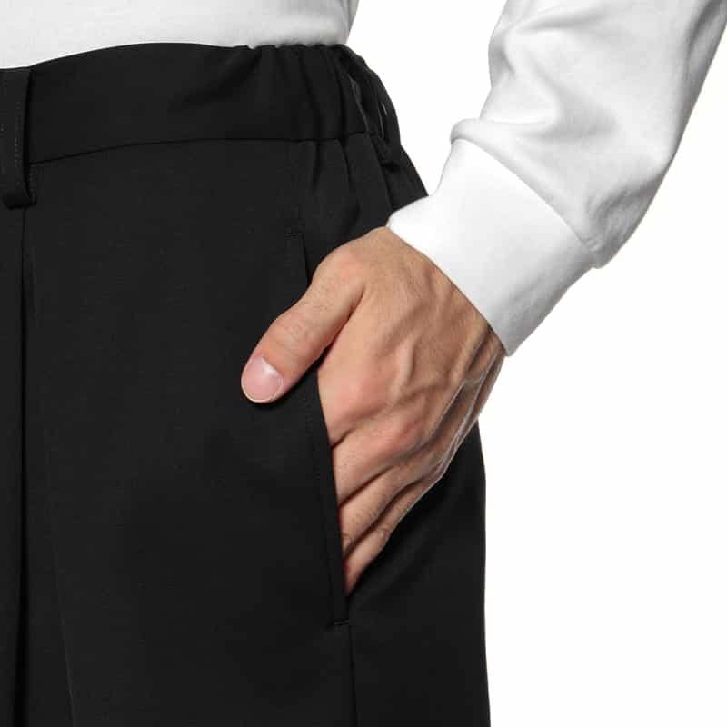 SSSTEIN SSSTEIN＜シュタイン＞ ワイドパンツ BLACK