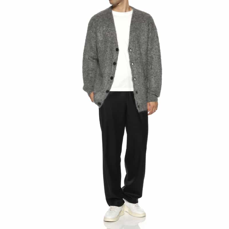 SSSTEIN SSSTEIN＜シュタイン＞ モヘアニットカーディガン GRAY