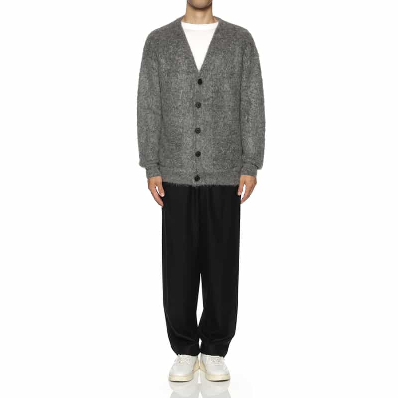 SSSTEIN SSSTEIN＜シュタイン＞ モヘアニットカーディガン GRAY