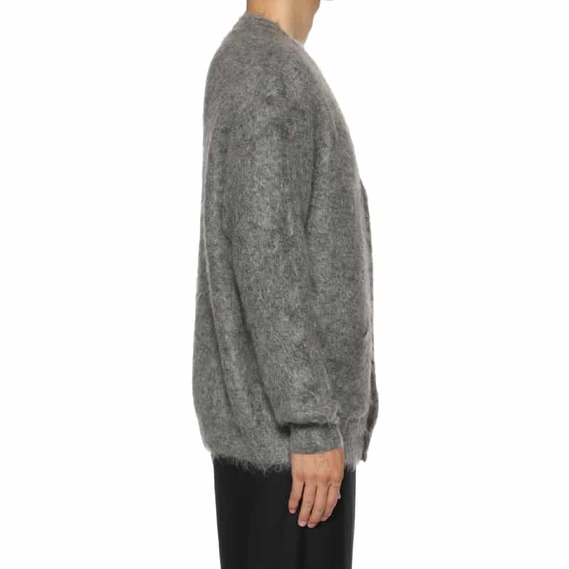 SSSTEIN SSSTEIN＜シュタイン＞ モヘアニットカーディガン GRAY