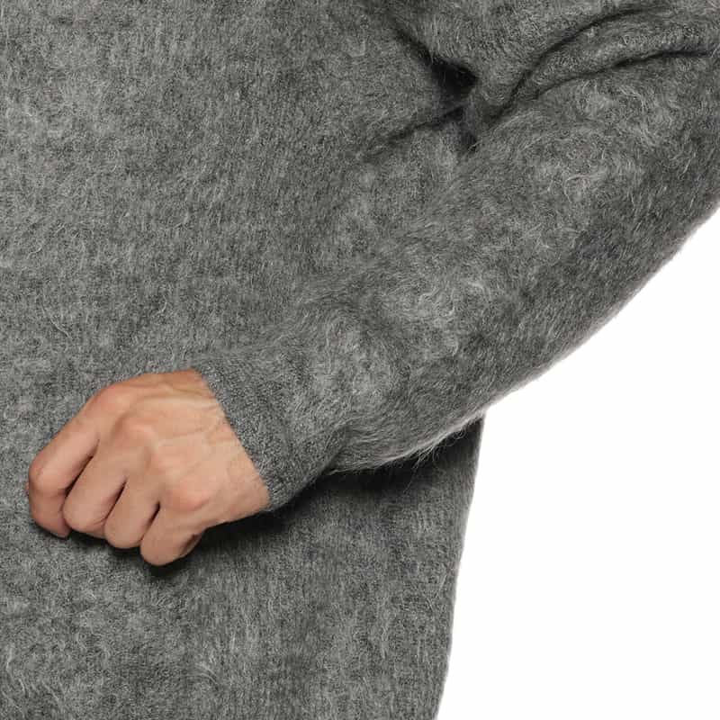 SSSTEIN SSSTEIN＜シュタイン＞ モヘアニットカーディガン GRAY