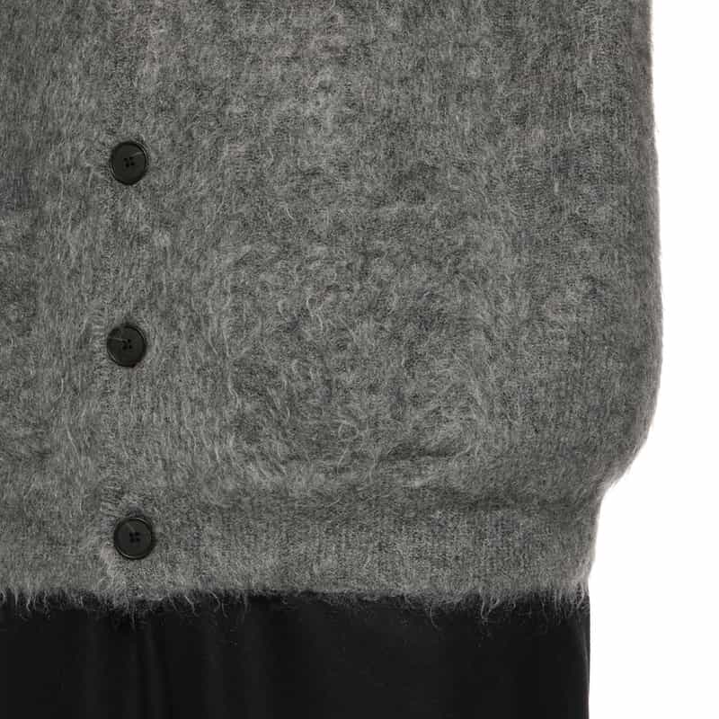 SSSTEIN SSSTEIN＜シュタイン＞ モヘアニットカーディガン GRAY