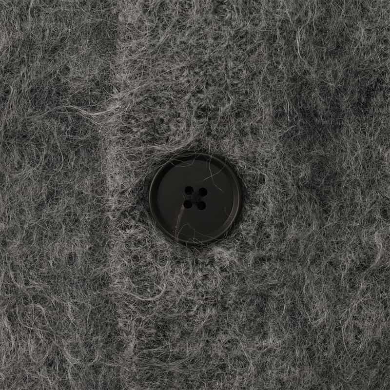 SSSTEIN SSSTEIN＜シュタイン＞ モヘアニットカーディガン GRAY