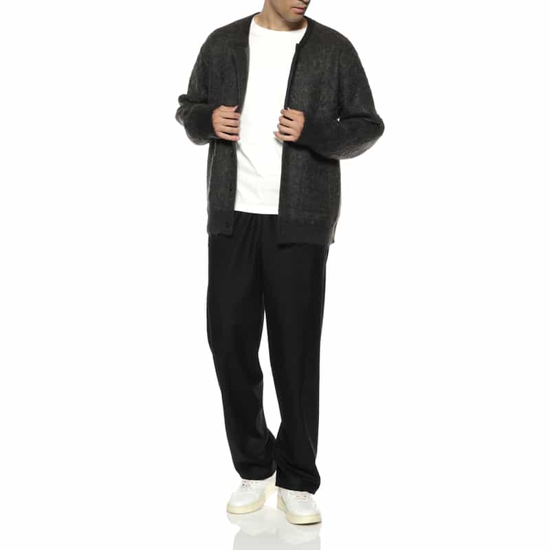 SSSTEIN SSSTEIN＜シュタイン＞ モヘアニットカーディガン ASH