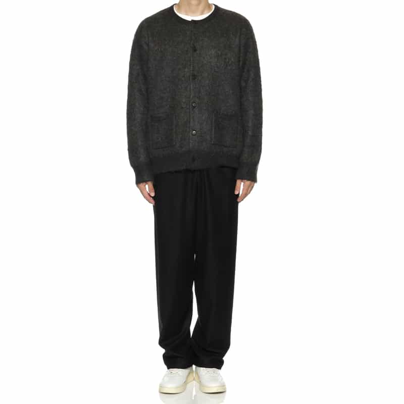 SSSTEIN SSSTEIN＜シュタイン＞ モヘアニットカーディガン ASH
