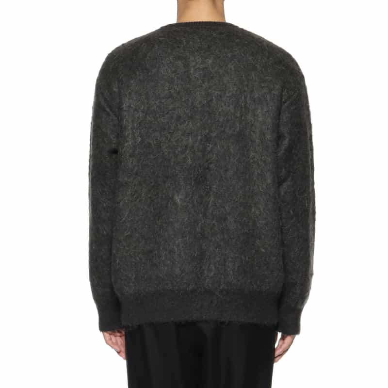 SSSTEIN SSSTEIN＜シュタイン＞ モヘアニットカーディガン ASH