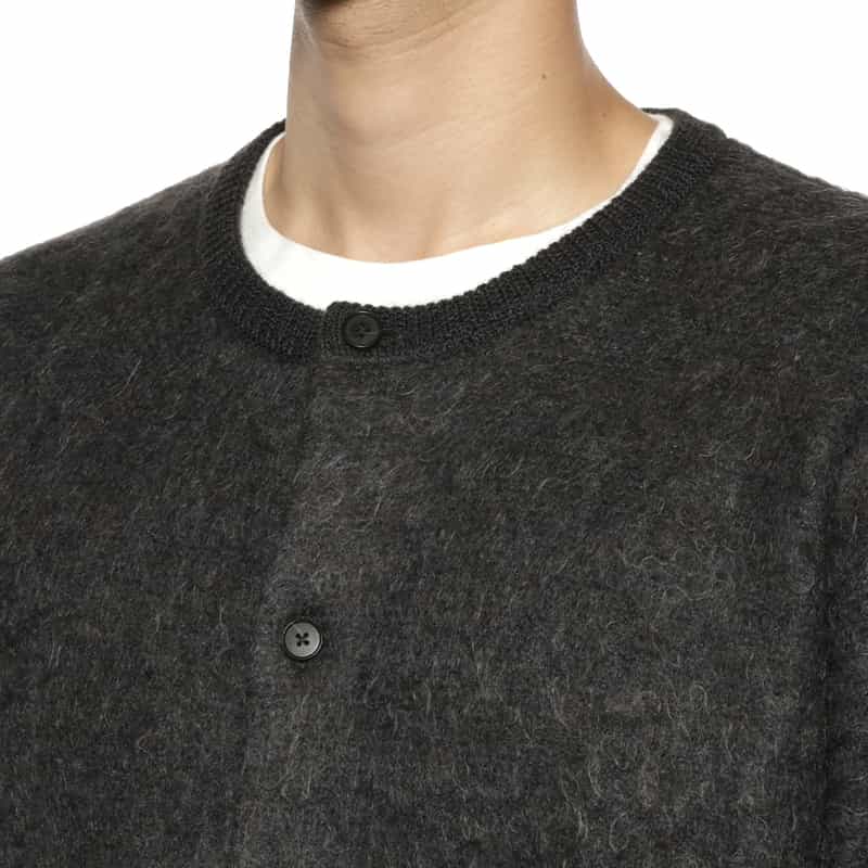 SSSTEIN SSSTEIN＜シュタイン＞ モヘアニットカーディガン ASH