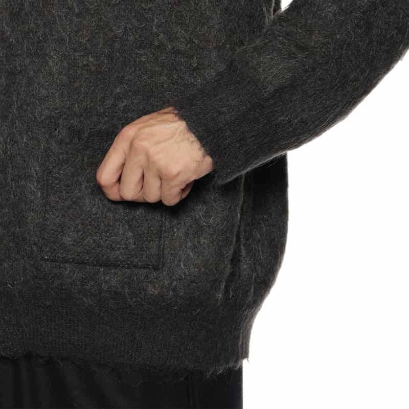 SSSTEIN SSSTEIN＜シュタイン＞ モヘアニットカーディガン ASH