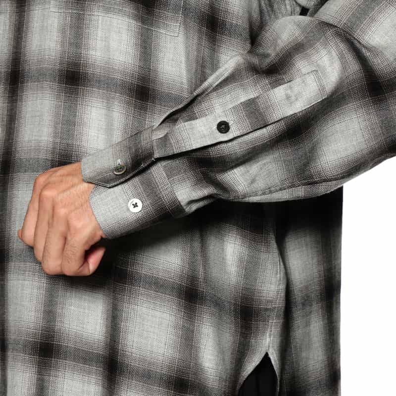 SSSTEIN SSSTEIN＜シュタイン＞ ダウンパットカラーシャツ BLACK