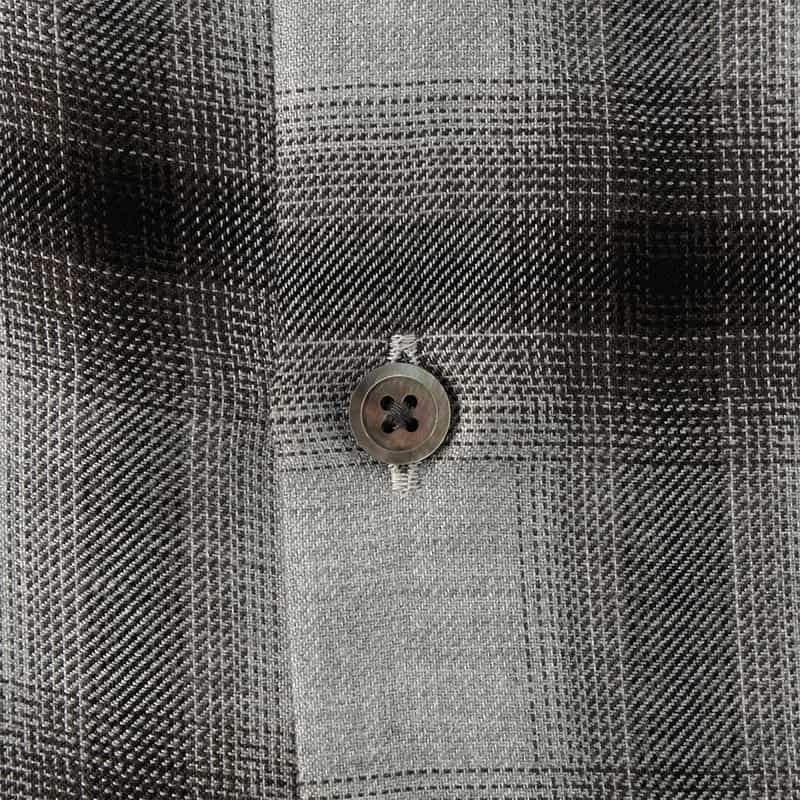 SSSTEIN SSSTEIN＜シュタイン＞ ダウンパットカラーシャツ BLACK