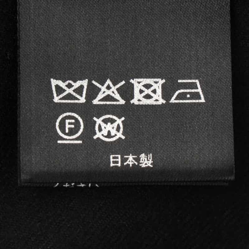 SSSTEIN SSSTEIN＜シュタイン＞ フランネル素材スキッパーシャツ BLACK