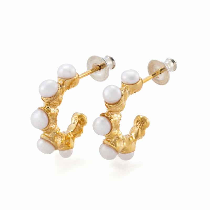 ISABELLA ETO ピアス （淡水パール） GOLD