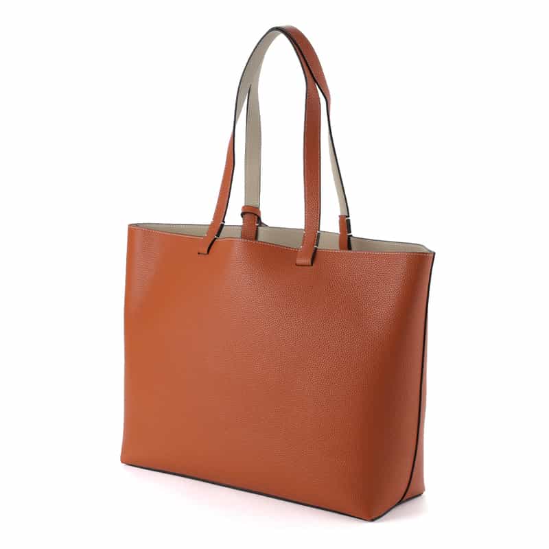 BARNEYS NEW YORK リバーシブルトートバッグ ORANGE