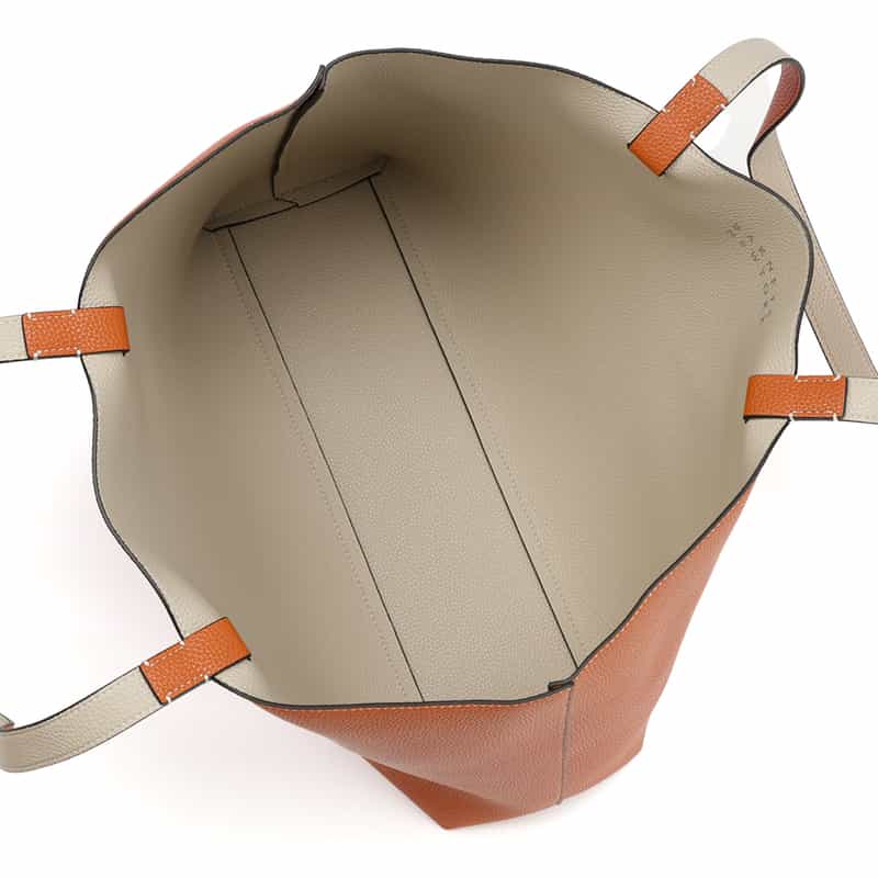 BARNEYS NEW YORK リバーシブルトートバッグ ORANGE