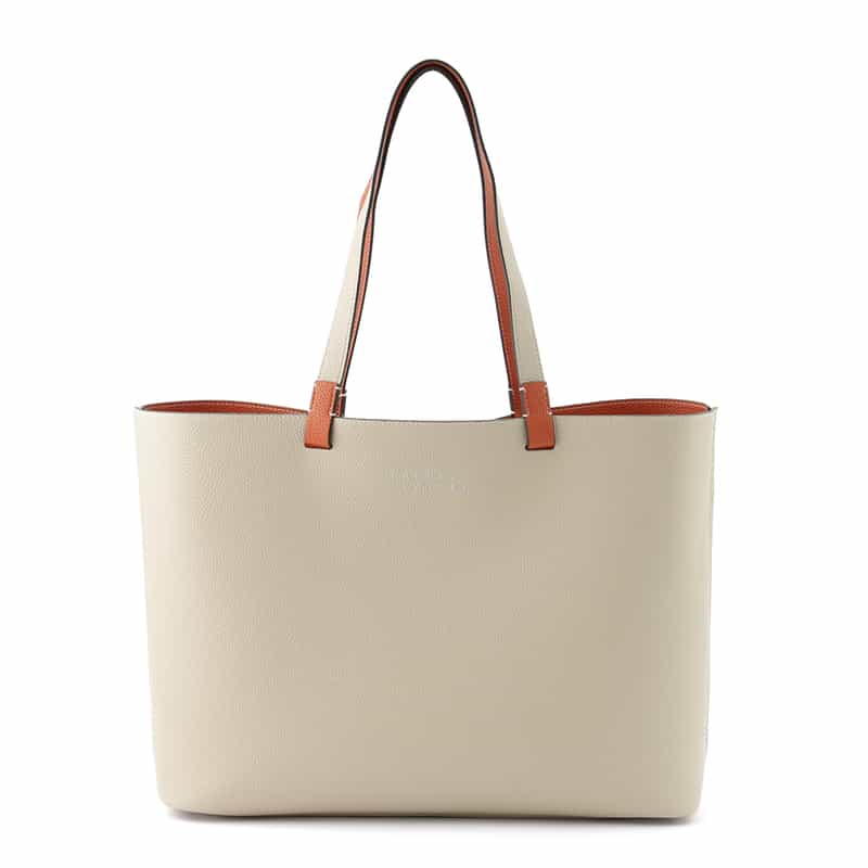 BARNEYS NEW YORK リバーシブルトートバッグ ORANGE