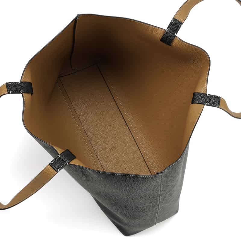 BARNEYS NEW YORK リバーシブルトートバッグ BLACK