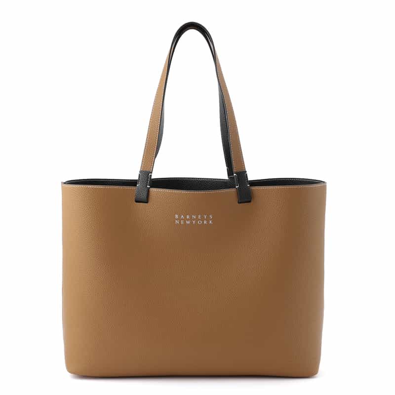 BARNEYS NEW YORK リバーシブルトートバッグ BLACK