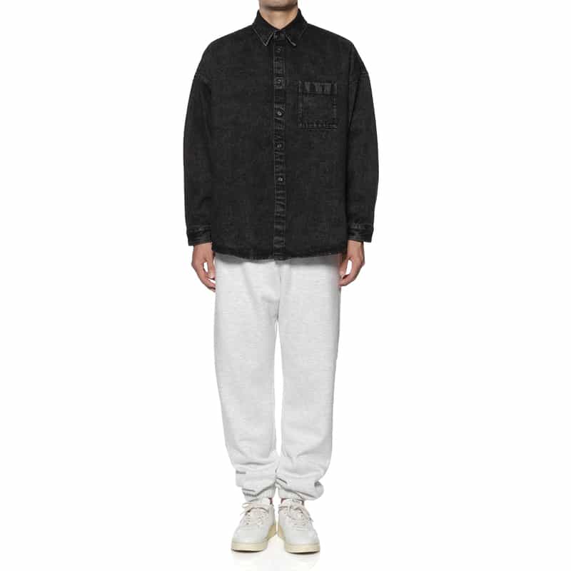 MARNI MARNI＜マルニ＞ ヴィンテージ加工デニムシャツ BLACK