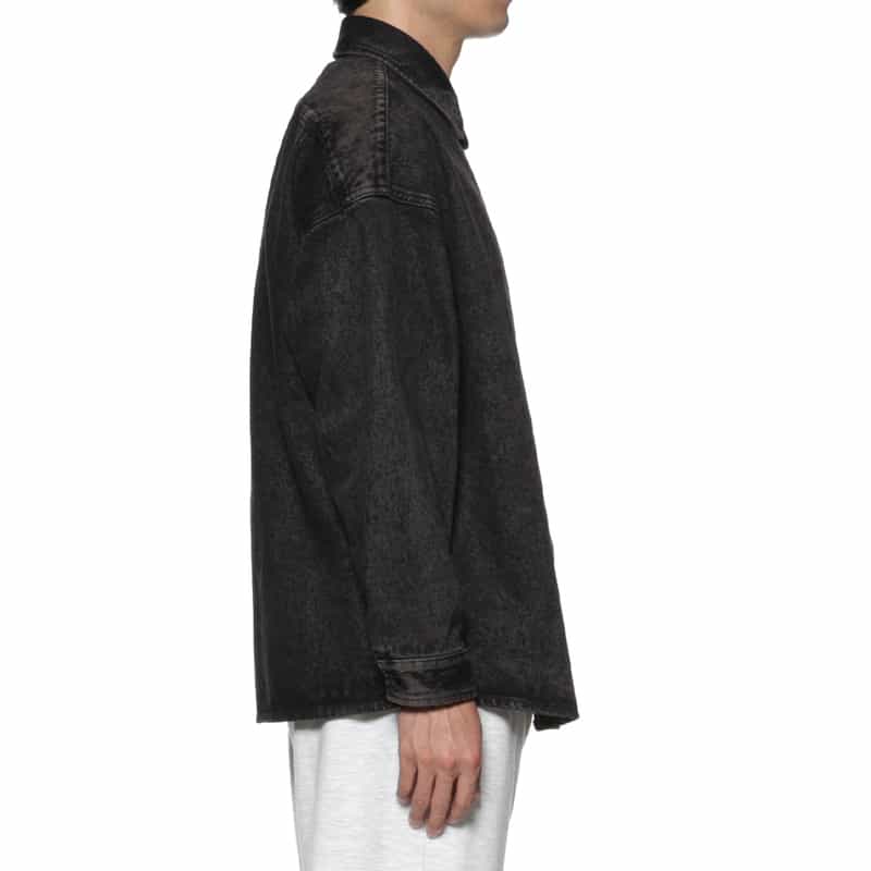 MARNI MARNI＜マルニ＞ ヴィンテージ加工デニムシャツ BLACK