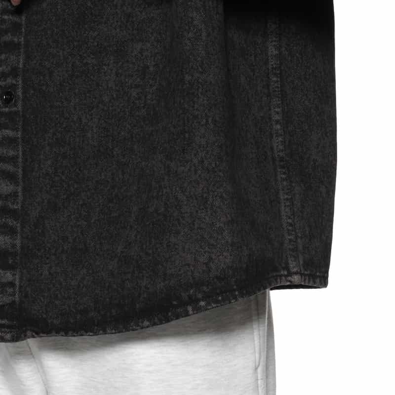 MARNI MARNI＜マルニ＞ ヴィンテージ加工デニムシャツ BLACK