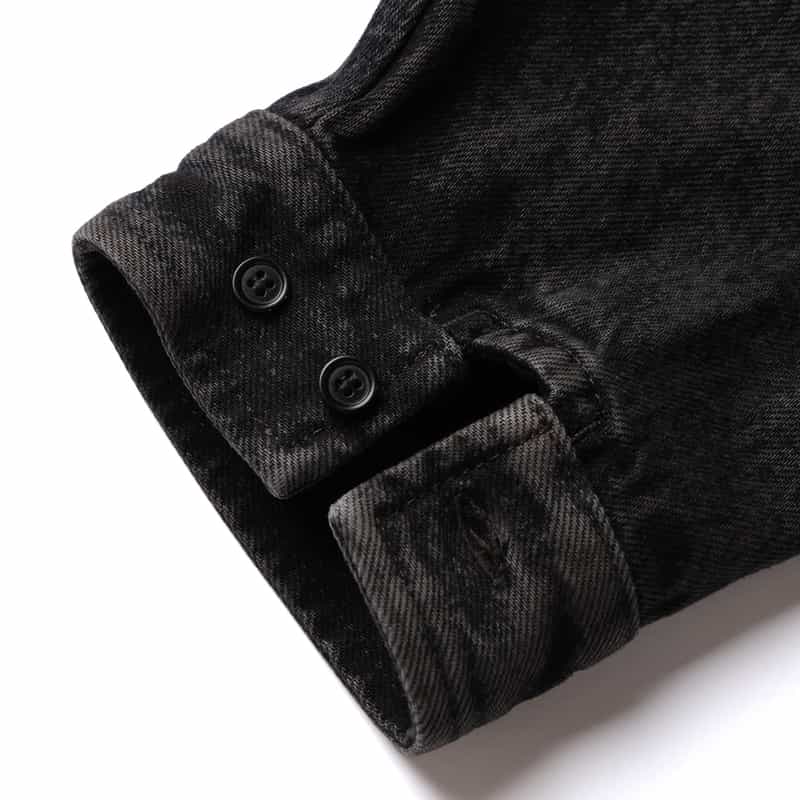 MARNI MARNI＜マルニ＞ ヴィンテージ加工デニムシャツ BLACK