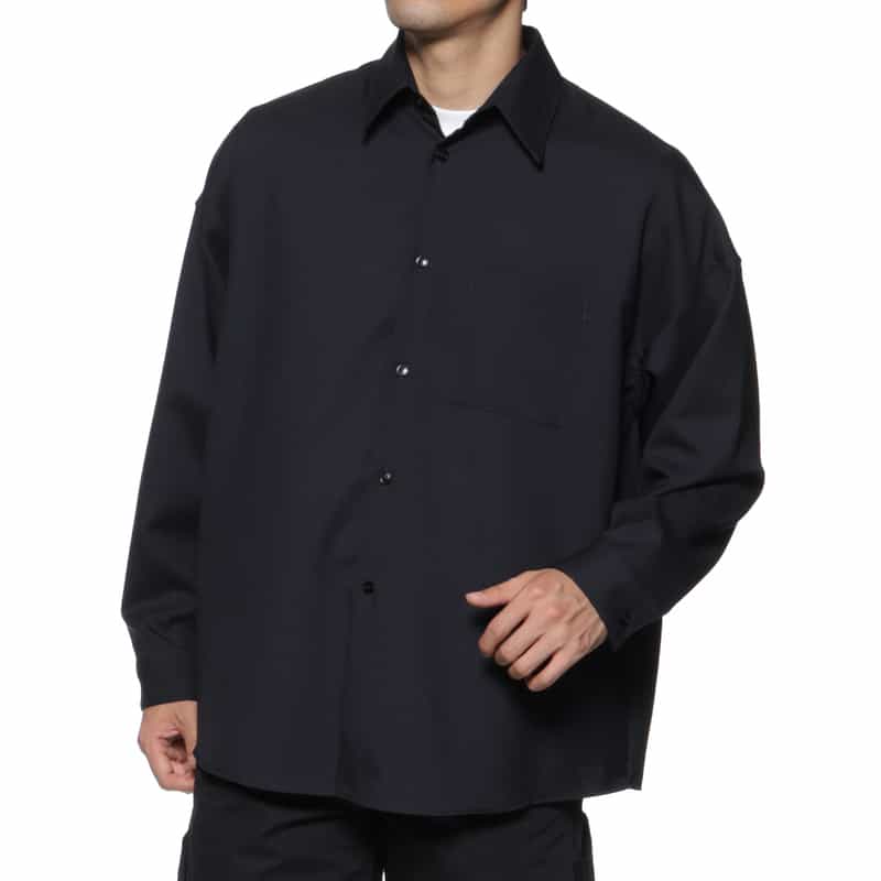MARNI MARNI＜マルニ＞ ロングスリーブシャツ NAVY