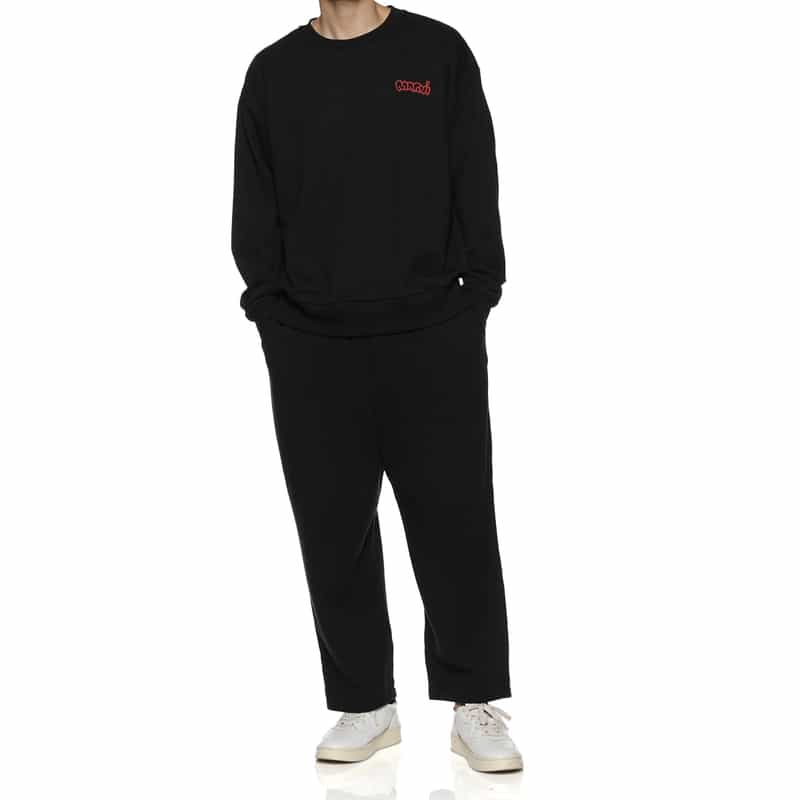 MARNI MARNI＜マルニ＞ バーニーズニューヨーク限定 ロゴ入りスウェットシャツ BLACK